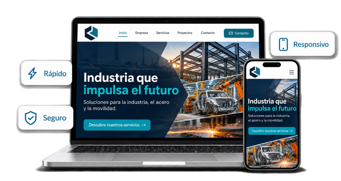 hero diseno web industrial v2